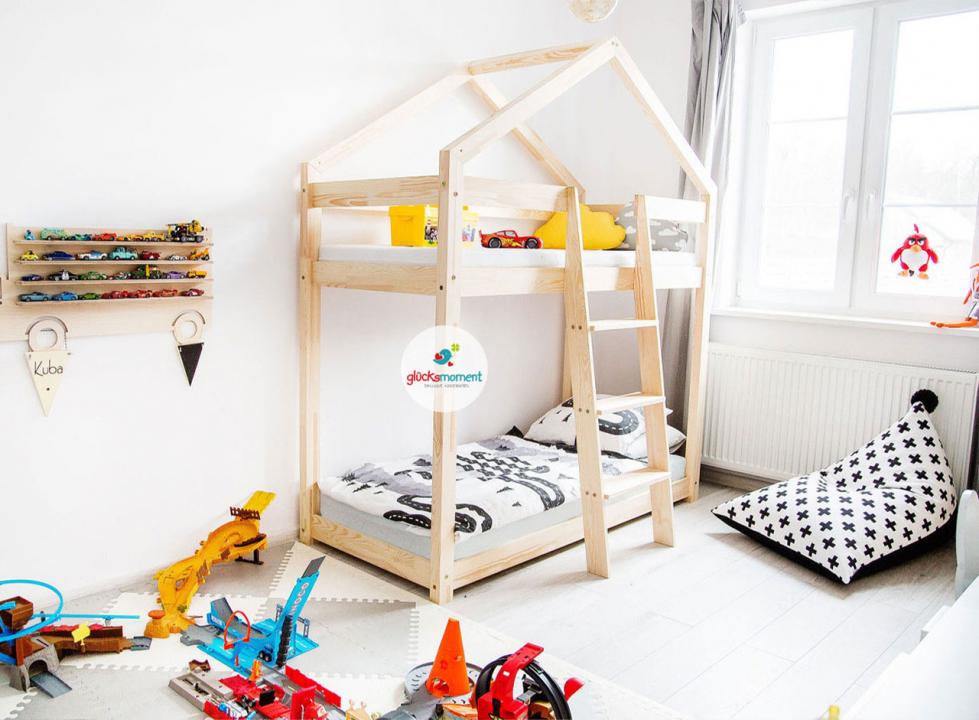 Preview: Kuba - Hochbett nach maß Preview: Kuba - D5N Hochbett nach maß 205 cm hoch